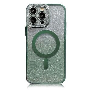 iPhone Pro Max Gradient Glitter Diamond Luxury Plating Magnetic